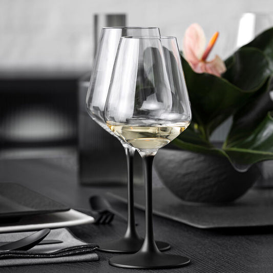 Manufacture Rock white wine glass, 4 pieces. 