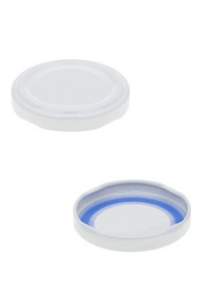 Jam lid white