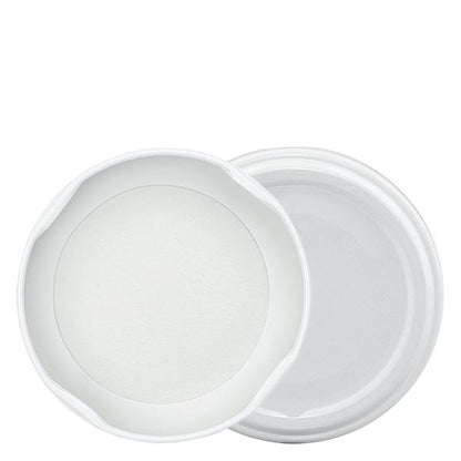 Jam lid white