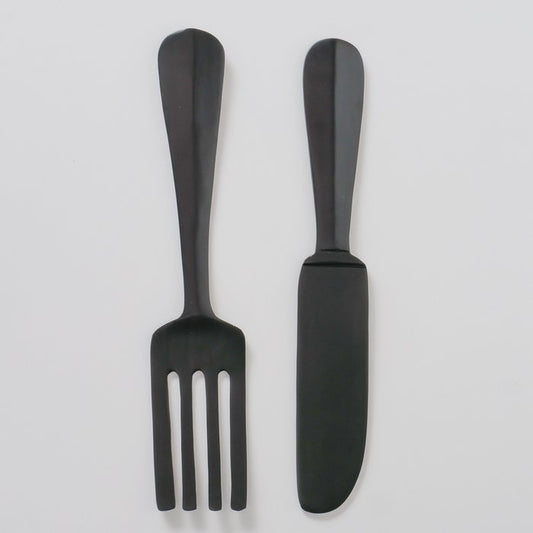 Wall object cutlery, 2 assorted. 