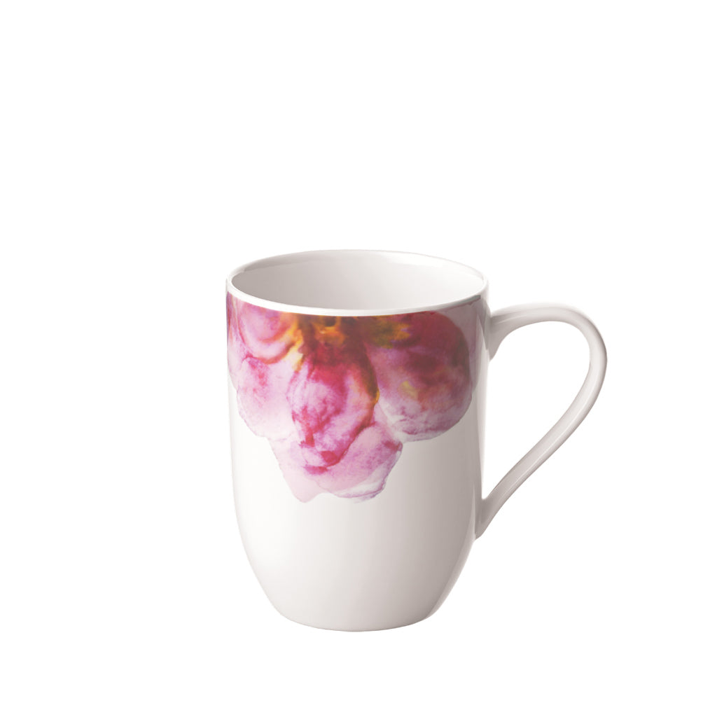 Rose garden mug with handle 0.34l