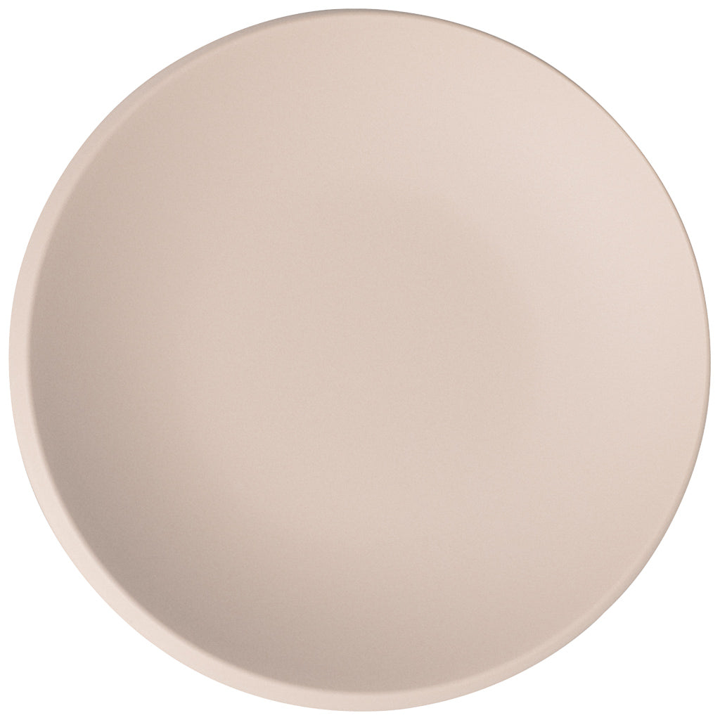 NewMoon beige Schale flach